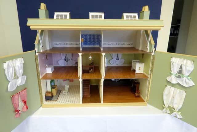 The inside of the dolls house. Photo: SWNS NNL-170408-115349001