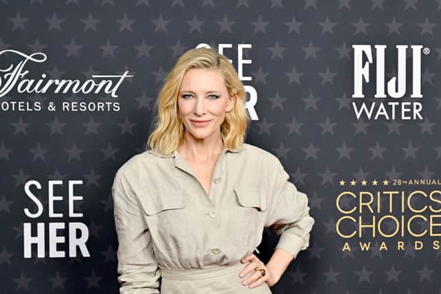 Cate Blanchett is nominated for Best Actress 