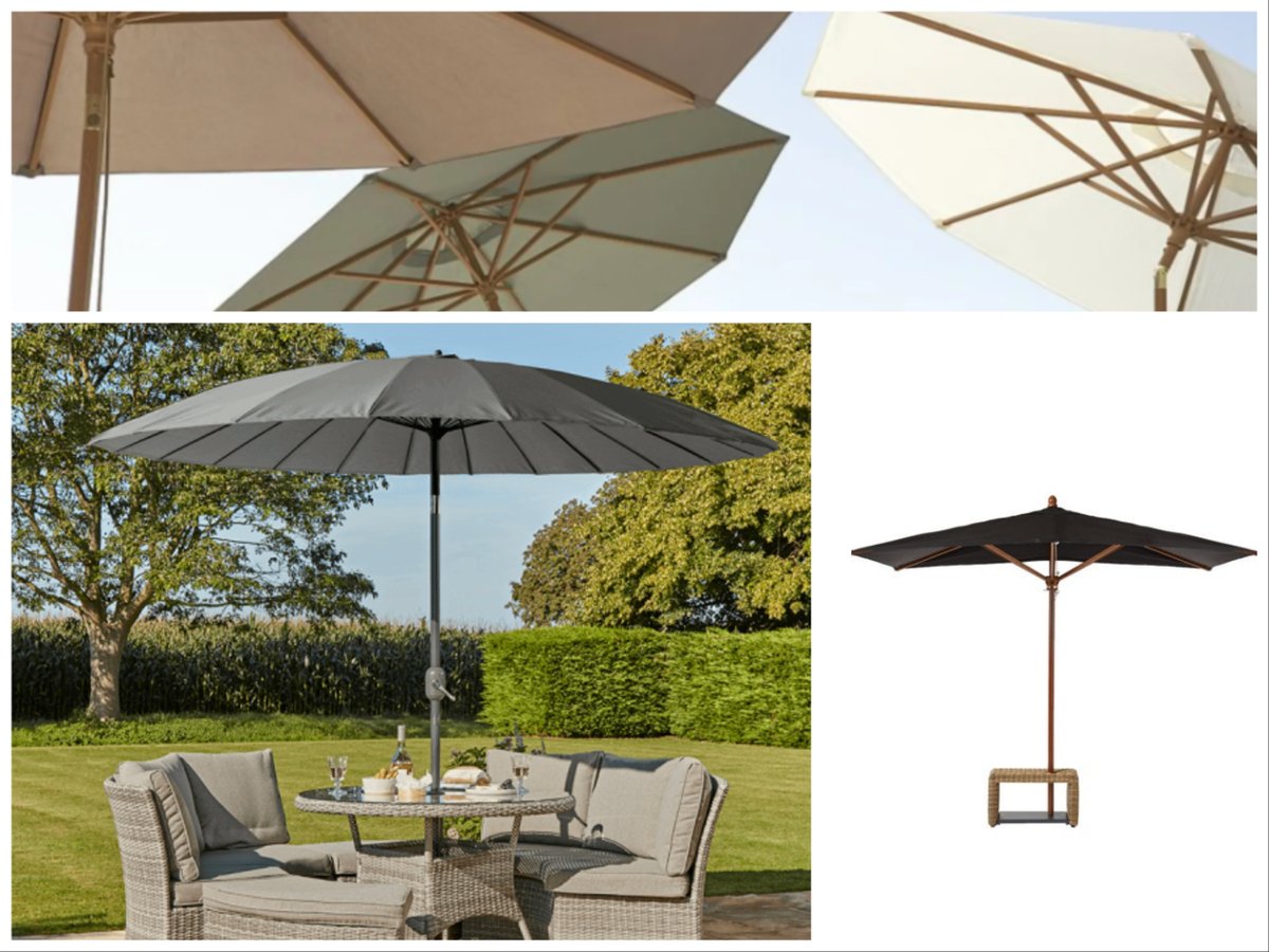 Best garden parasols UK 2023: umbrellas for blocking sun and wind