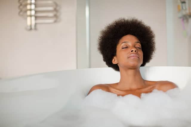 Take time out for a long soak in the bath (photo: Adobe)