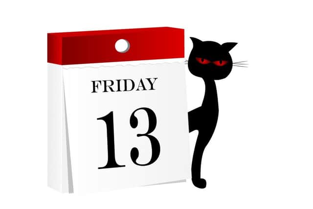 Black cats crossing your path, doom and gloom - it can only be Friday 13th (photo: Adobe)