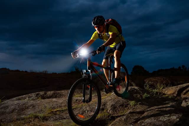 Adding lights to your bike are essential (photo: Shutterstock)
