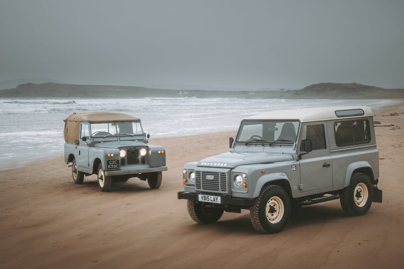 Traditional Land Rover Land Rover Classic Defender Works V8 Islay Edition