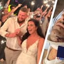 Groom reveals heartbreaking final words of wife who was killed by drunk driver on her wedding day Credit: GoFundMe