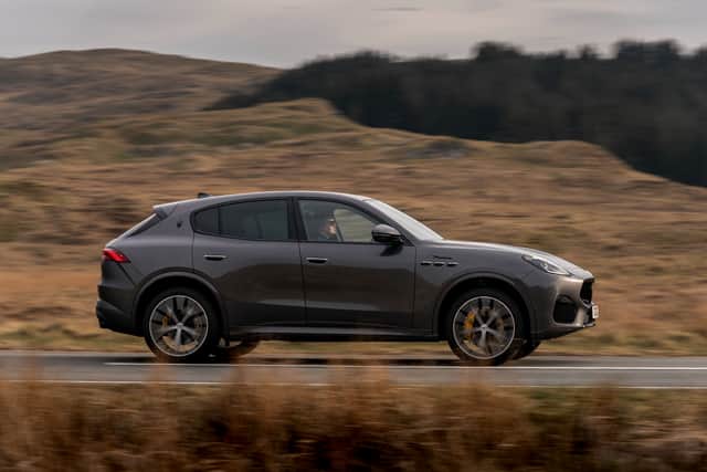 The Grecale's front design is unique but elsewhere it veers towards generic SUV (Photo: Maserati)