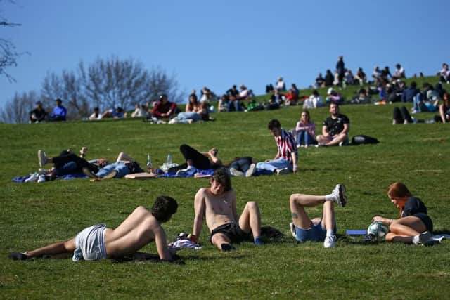 Brits flocked to parks, beaches and pub gardens to soak up the sun over the long weekend (Photo: Getty Images)