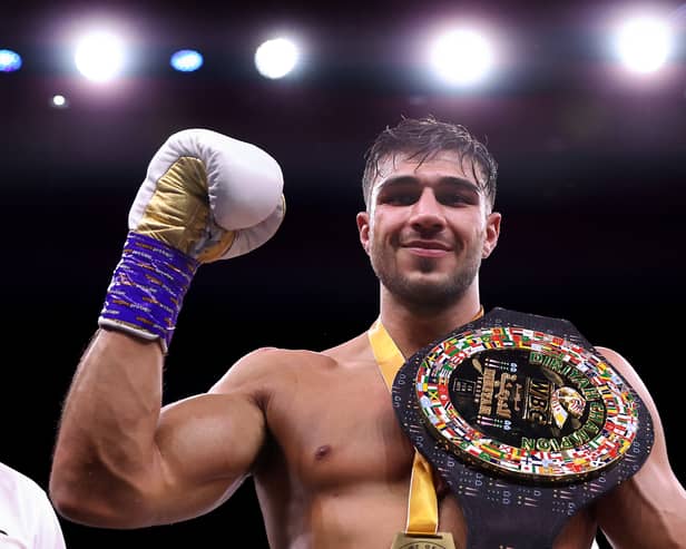 Tommy Fury will return to the ring to face KSI. (Getty Images)