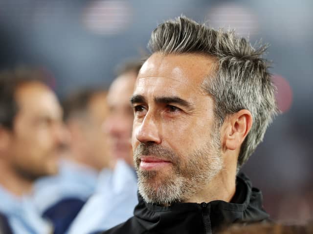 Jorge Vilda is seen prior to the FIFA Women’s World Cup Australia & New Zealand 2023 Final match between Spain and England at Stadium Australia on August 20, 2023 in Sydney, Australia.