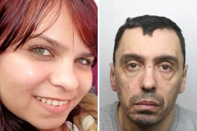 Jealous husband Georgian Constantin is facing life in jail after being found guilty of murdering his estranged wife Valentina Cozma on February 9.