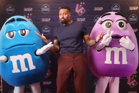 Jordan Banjo attends the premiere event for M&M'S Short Film Festival. The initiative sets to promote the next generation of up-and-coming filmmakers
