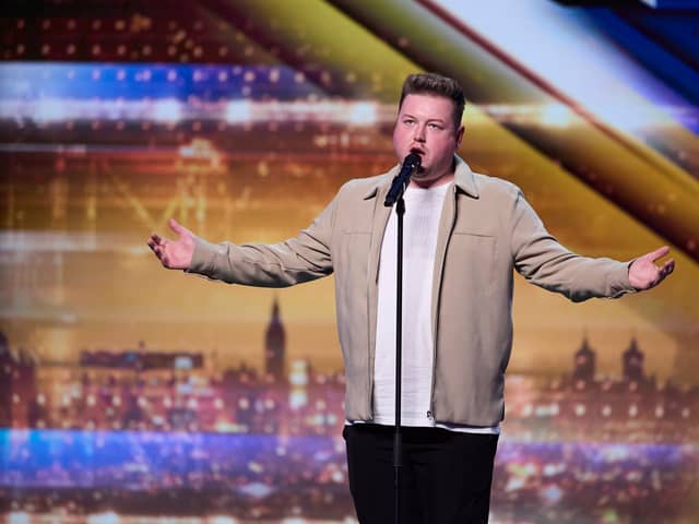 Singer Vinnie McKee earned Simon Cowell's golden buzzer on Britain's Got Talent.