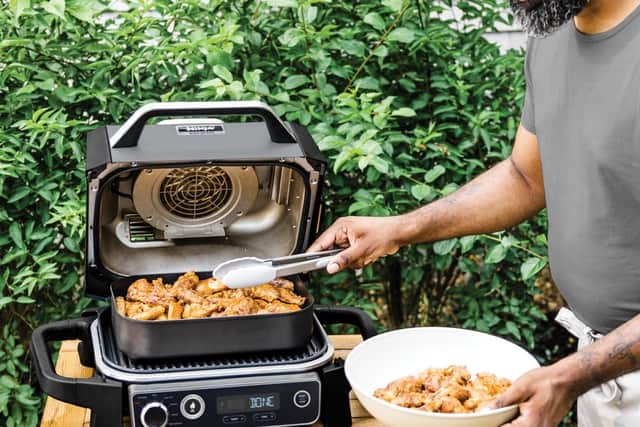 A barbecue and an air fryer in one - that's how to live your best life