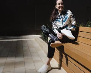 Stef Reid, MBE, world champion and Paralympian inspired Fitasy with her “one-shoe campaign.”