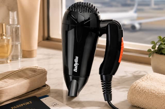 The BaByliss Travel Dry 2000 features a foldable design aimed at travellers.