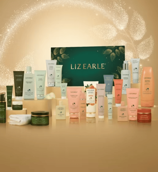 The Liz Earle 24 Days Of Liz Earle Beauty Advent Calendar has 24 skincare and bodycare products from the beloved brand - and most of them are full size.
