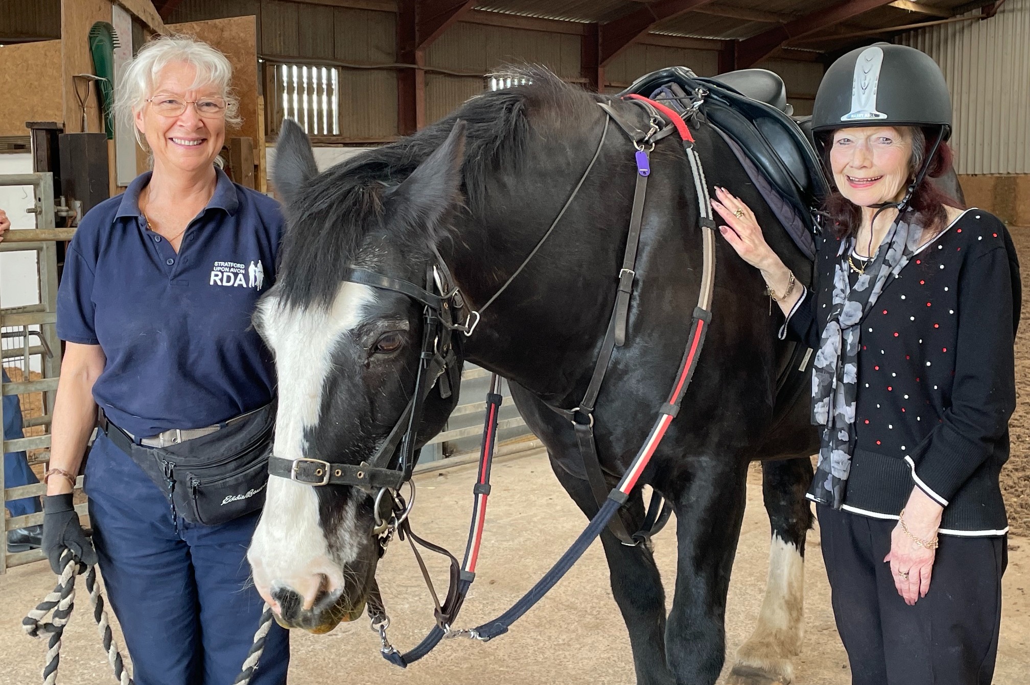 Back in the saddle! Banbury care home resident fulfils lifelong wish to ...