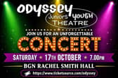 Poster detailing the show