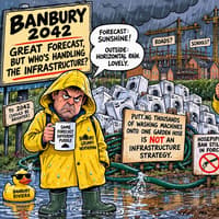 6,477 new homes for Banbury. Lovely. Now, about the roads, schools and pipes…