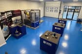Inside the firm's new showroom in Wroxton, near Banbury