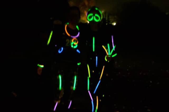 Running in the dark....