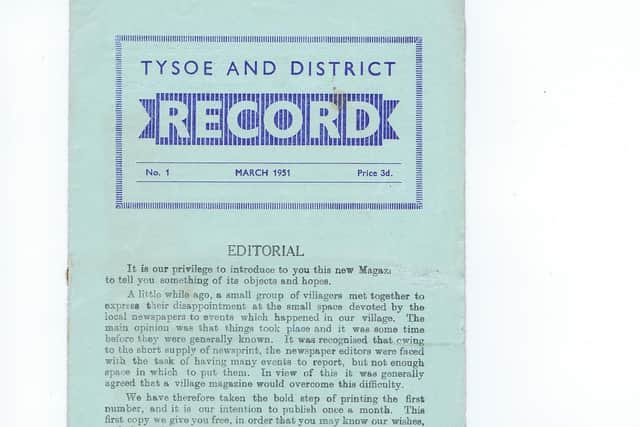 The Tysoe Record March 1951