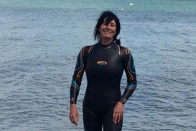 Jane Ablett left her job as a business development manager to train as an open water swim teacher