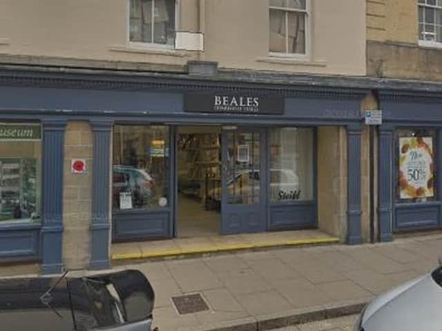 Chipping Norton's Beales store which will continue to trade while a buyer is sought. Picture by Google