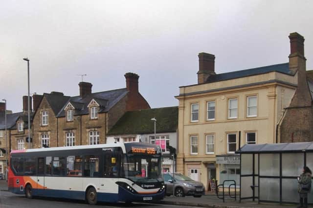 New bus route links Brackley and Bicester (courtesy Hugh Jaeger)