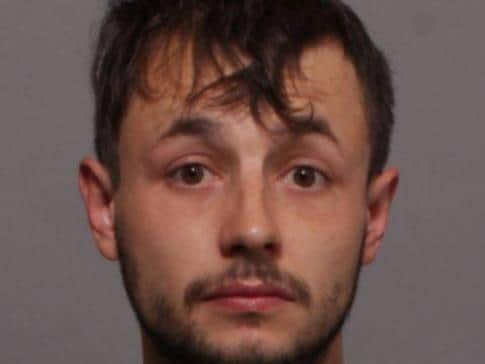 Curtis Dean Flint, 26, of No Fixed Abode, wanted for two burglaries in Banbury