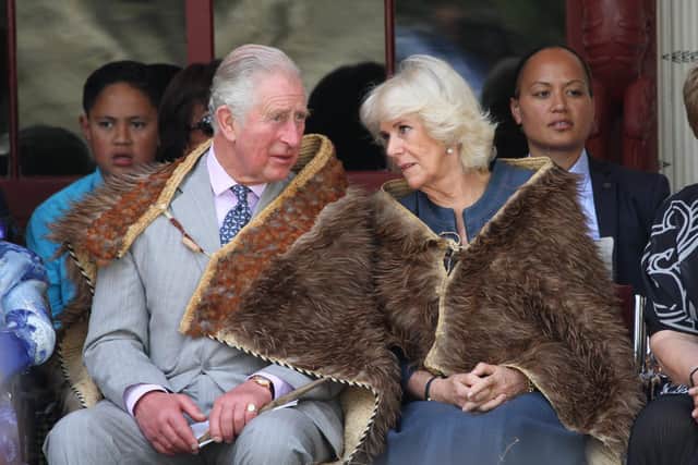 Prince Charles and wife Camilla. The Duchess of Cornwall heads to Banbury next week