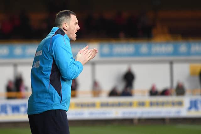 Boss Craig Elliott is looking for Boston to be the first team to complete the double over Brackley Town