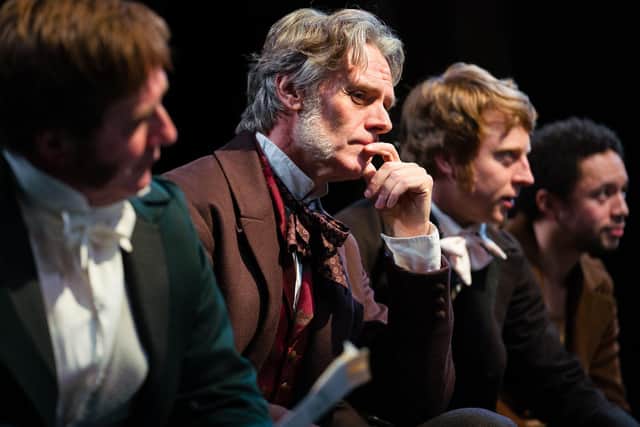 Richard Clothier (second from the left) as Alexander Boyd. Picture: Steve Tanner