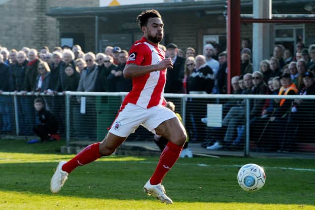 Brackley Town's Luke Fairlamb has joined Banbury United on a month's loan
