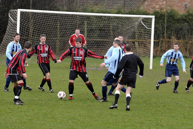 Do you recognise any of these local league footballers?