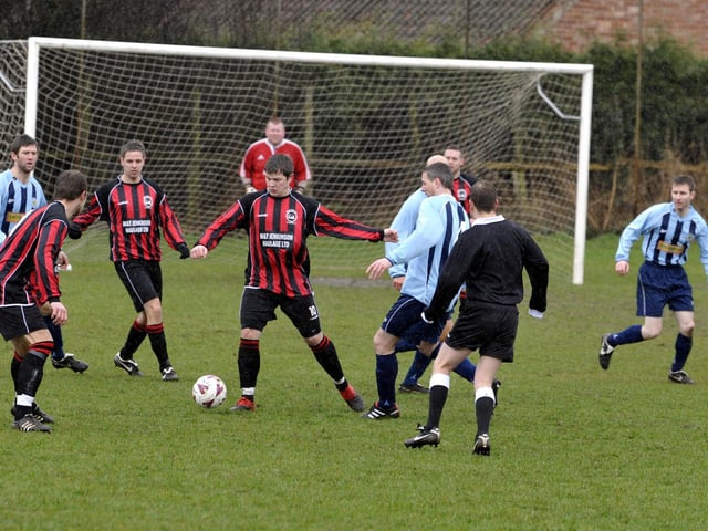 Do you recognise any of these local league footballers?