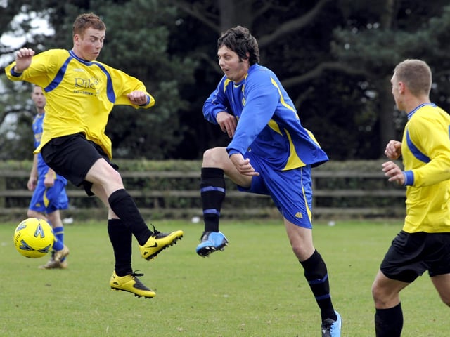 Do you recognise any of these local league footballers?