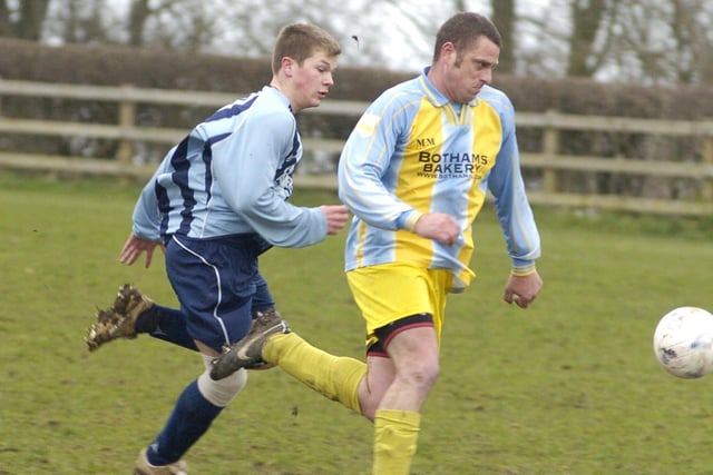 Do you recognise either of these local league footballers?