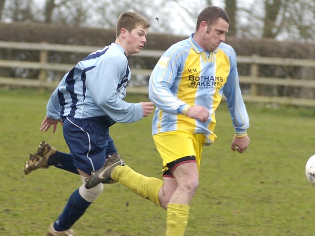 Do you recognise either of these local league footballers?