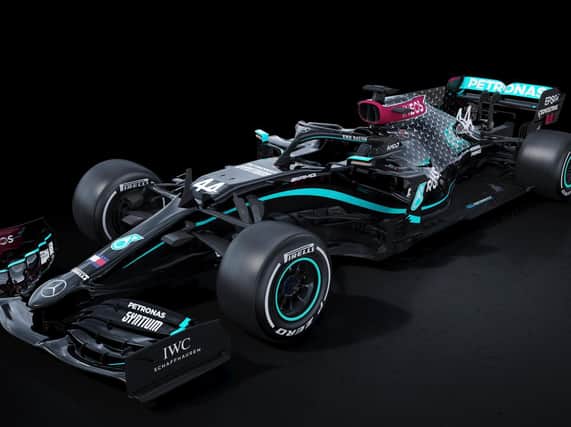 Mercedes' special livery