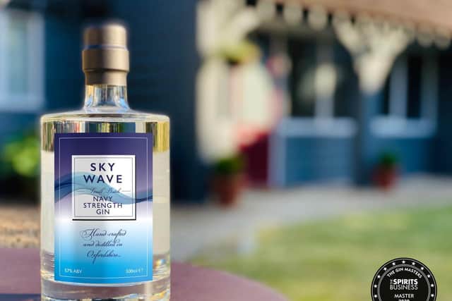 Sky Wave Gin.