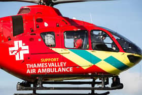 Thames Valley Air Ambulance was called to an incident at a farm in Duns Tew yesterday afternoon (Thursday)