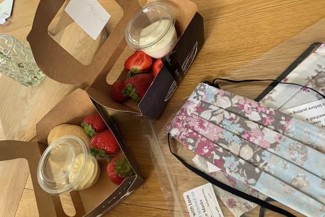 Vulnerable older people in Banbury received a specialWimbledon-themed delivery of strawberries and cream this week from the Royal Voluntary Service