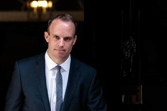 Foreign Secretary Dominic Raab. Photo: Getty Images