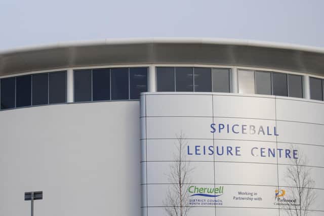 Spiceball Leisure Centre Banbury (photo from Cherwell District Council)