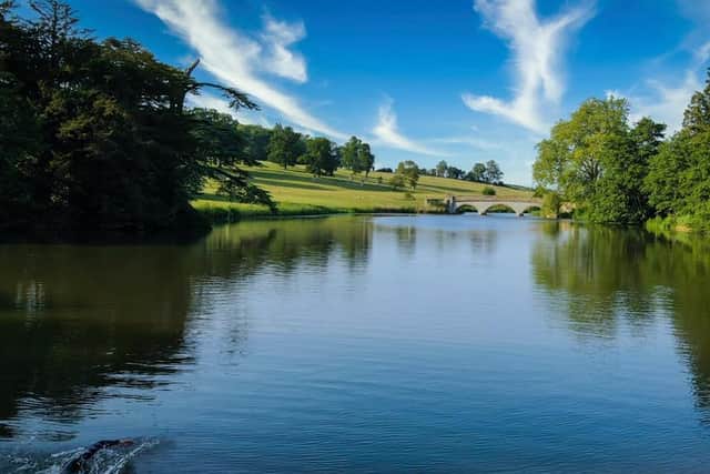 Open water swimming venue set to launch this weekend on Sunday August 9 at Compton Verney near Kineton (photo by David Knight)