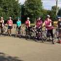 Cyclists from one of the women-only rides with the Shipston Cycling Club