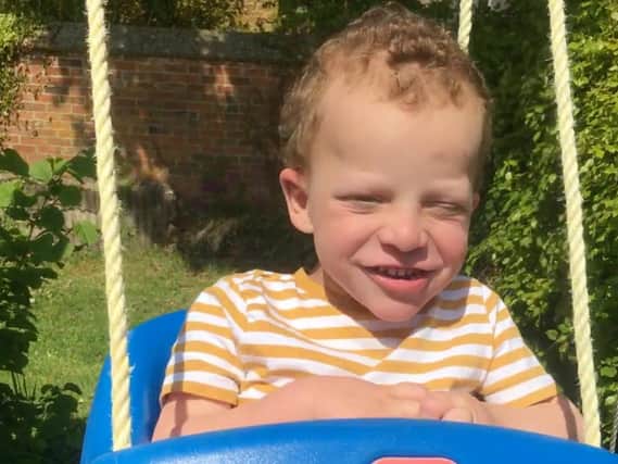 Gareth and Rhiannon Birkett are askingfor the public's help in raising fundsto make adaptations to their home for their 5-year-old son William