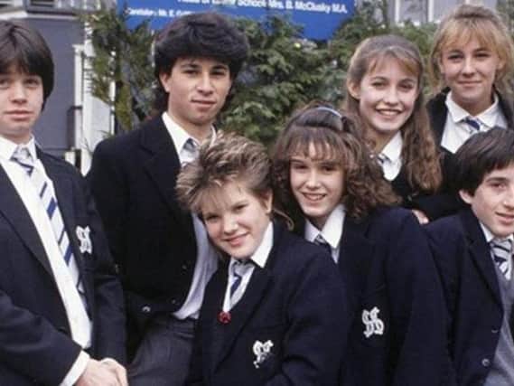 The cast of Grange Hill. Was school like this for you?