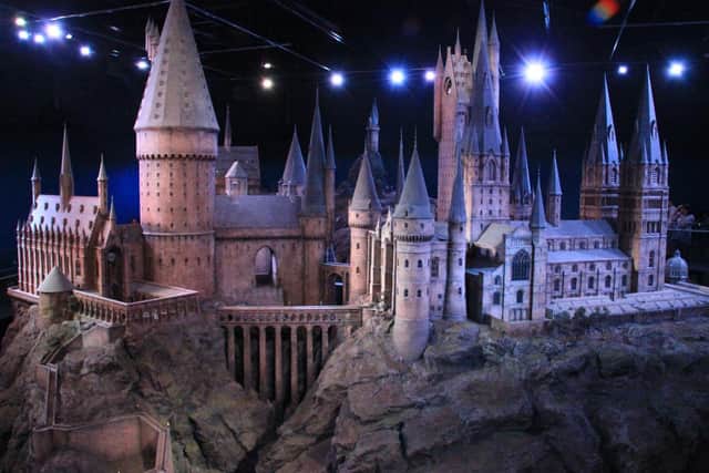 Hogwarts was where Harry Potter got some special education - this picture is from the studio tour