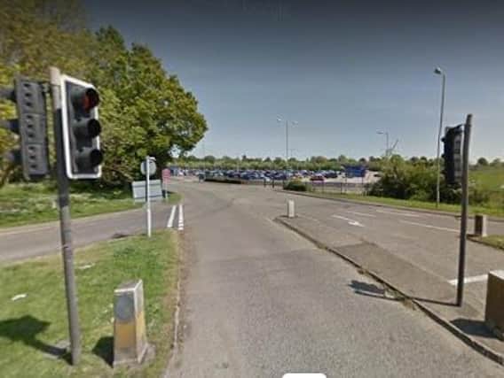 Pear Tree park and ride, one of five facilities where fees have been waived until Bank Holiday Monday. Picture by Google
